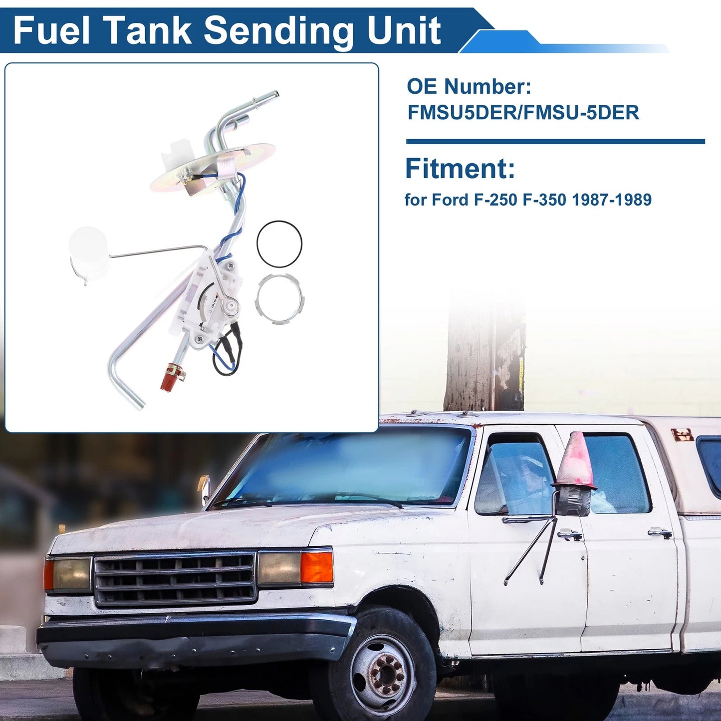 Fuel Level Sending Unit for Ford F-250 F-350 (1987-1989)