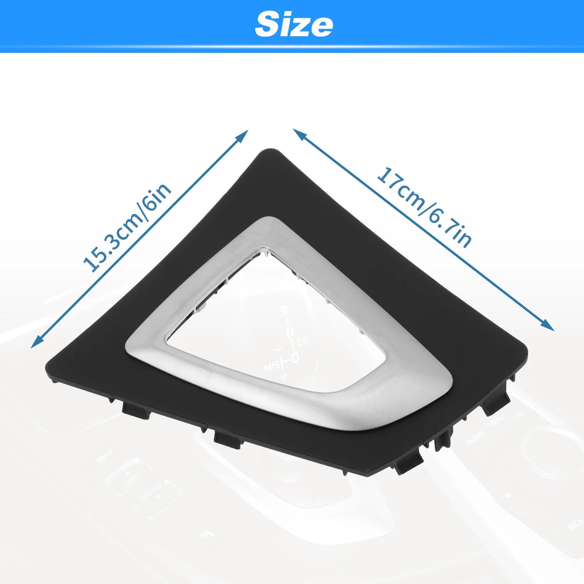 Gear Shift Panel Bezel Frame for BMW 3 4 Series F30 F31 F32 F34 (2012-2019)