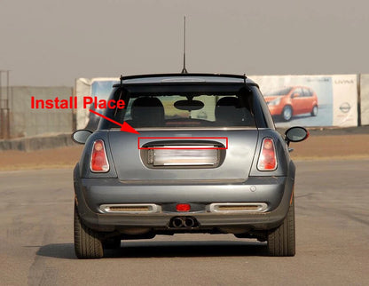 Real Carbon Fiber Tailgate Trim Strip Cover fit for Mini Cooper R50 R53