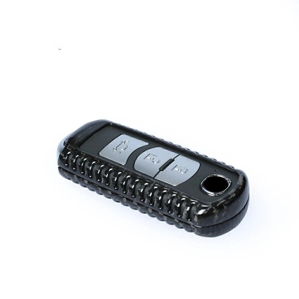 Carbon Fiber Key Case Cover for Mazda 3/6/CX-5/9/Miata (2004-2023)