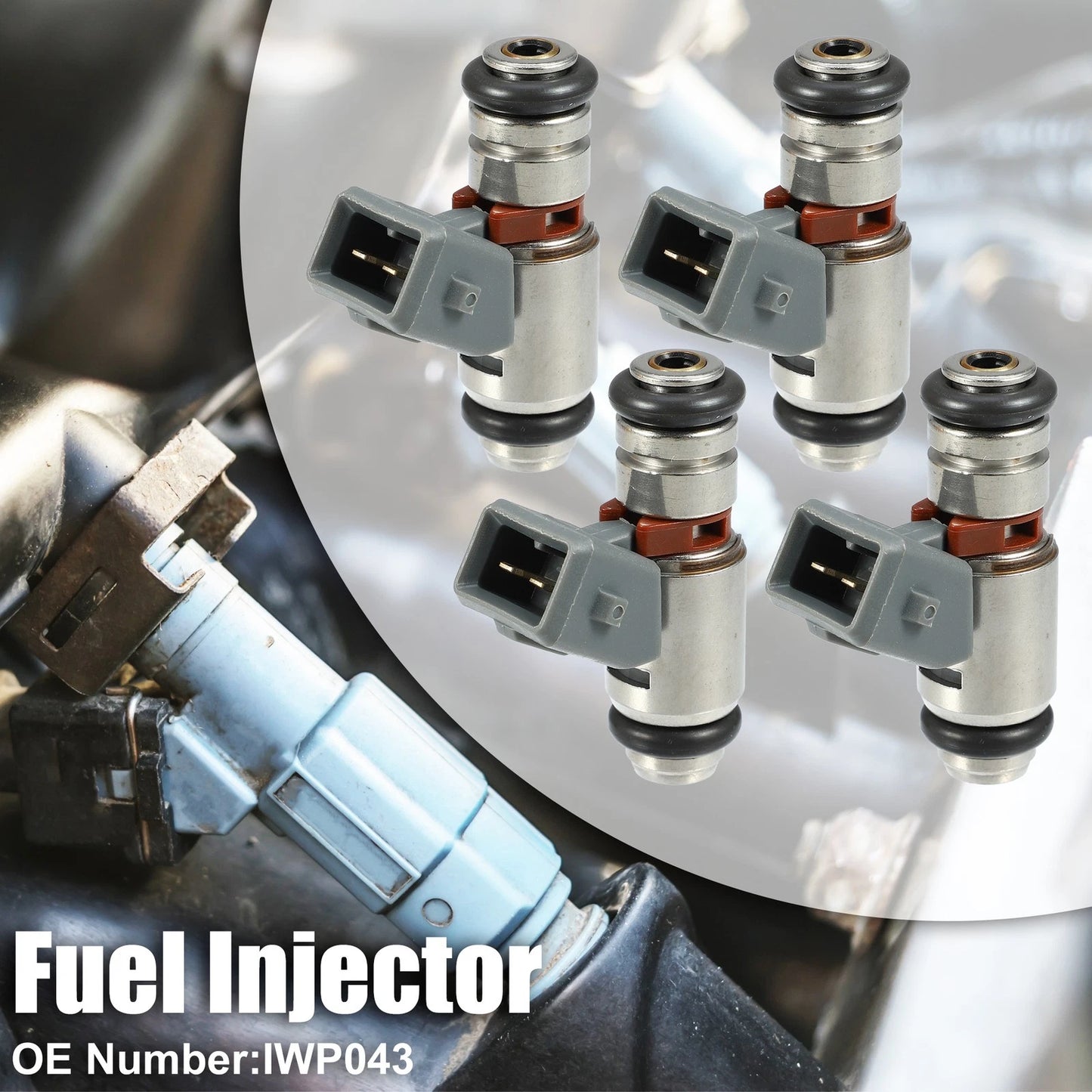 Fuel Injector/4 Pcs for Harley-Davidson Road Glide Softail Springer (2002–2006)