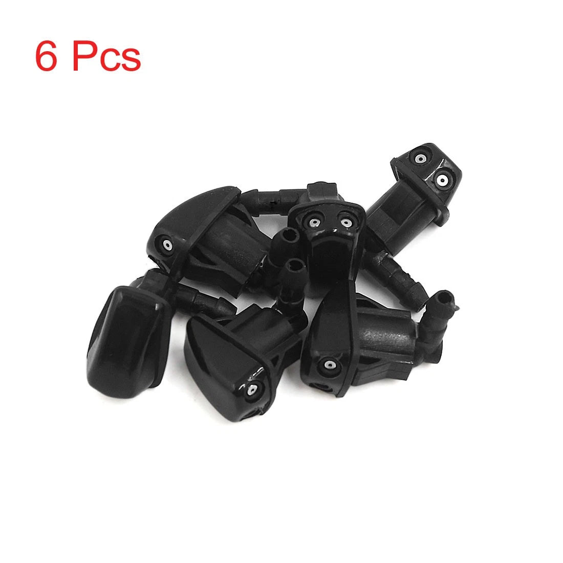 6 x 90 Degree Windshield Washer Spray Nozzles for Toyota