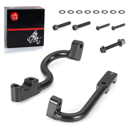2 x Hand Wind Guard Mounts for Sportsman Scrambler 850 XP1000 (2013–2020)