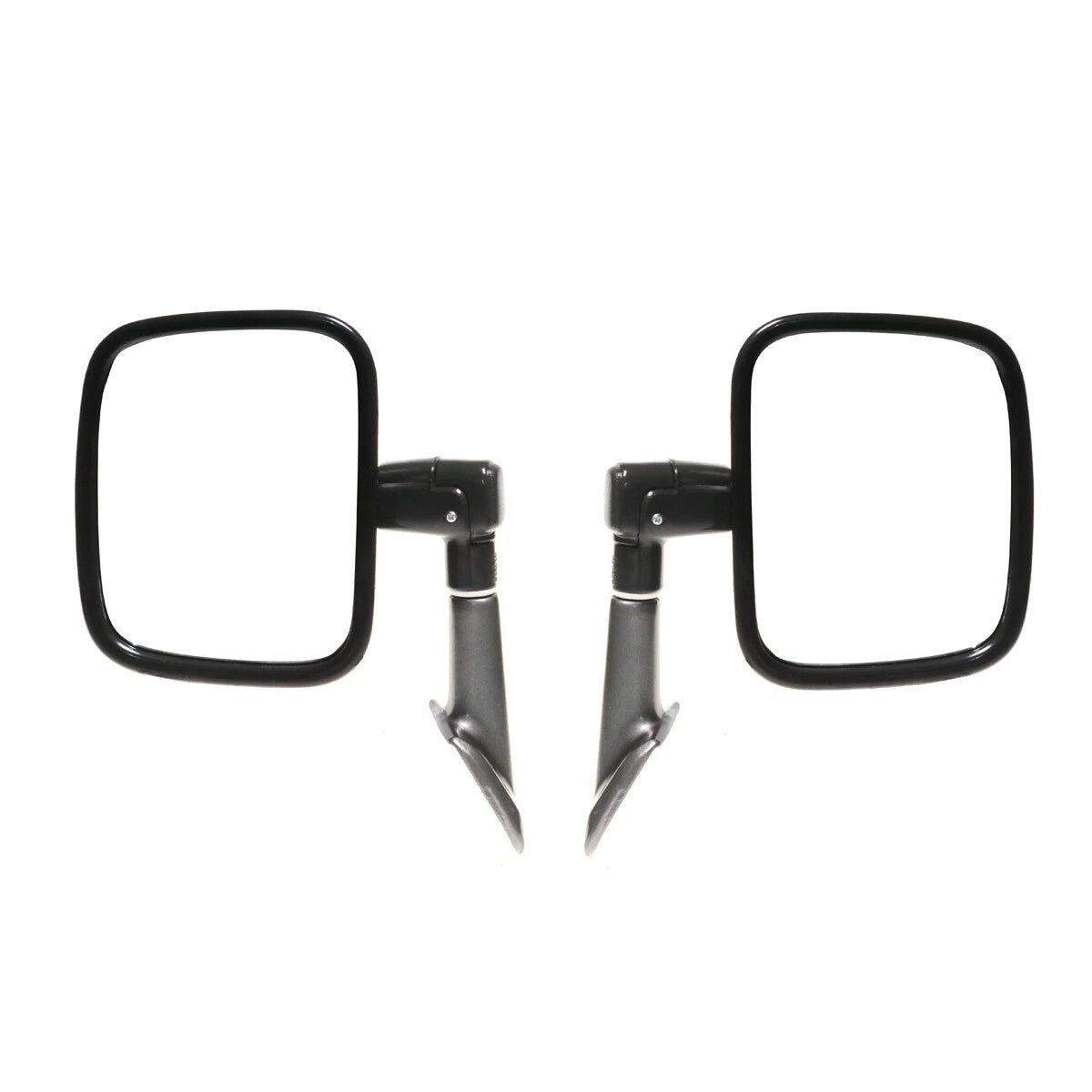 Black Side Door Mirrors for Toyota Land Cruiser 4D Wagon BJ60 FJ60 HJ60 1980-1990
