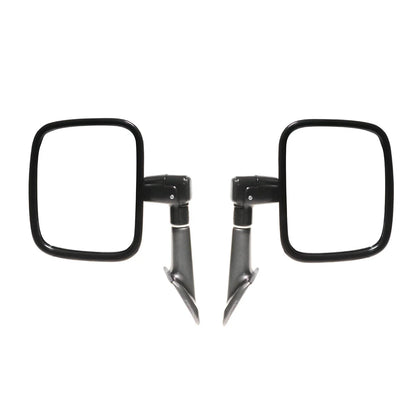 Black Side Door Mirrors for Toyota Land Cruiser 4D Wagon BJ60 FJ60 HJ60 1980-1990