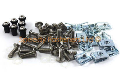 Stainless Steel Fairing & Screen Bolts for Aprilia RS50 (2006–2013)