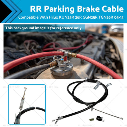 Rear RH Parking Brake Cable for Hilux GGN25R KUN25R KUN26R TGN26R (05-15)