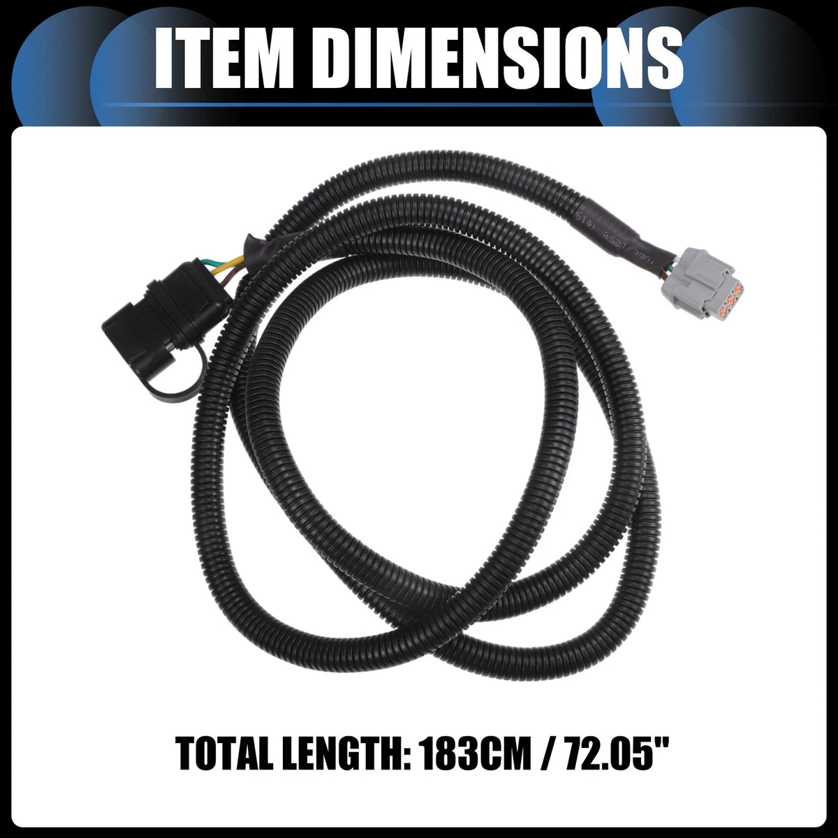 4 Way Flat Trailer Wiring Harness for Nissan Frontier (2005-2022)