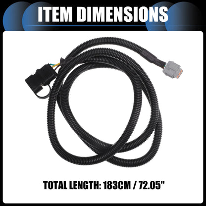 4 Way Flat Trailer Wiring Harness for Nissan Frontier (2005-2022)