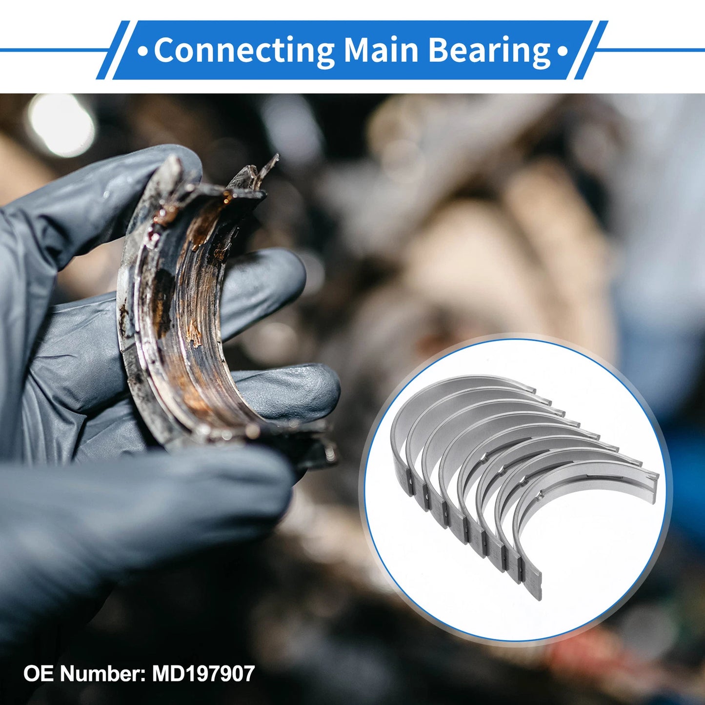 Main Bearing Set for Mitsubishi Pajero (2000-2012)