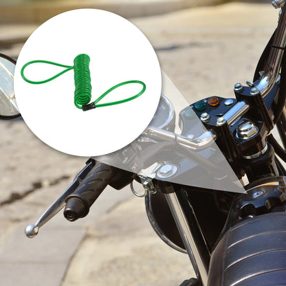 Disc Lock Cable for Green Motorcycle