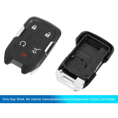Remote Key Shell Case for GMC Terrain 5-Button Black