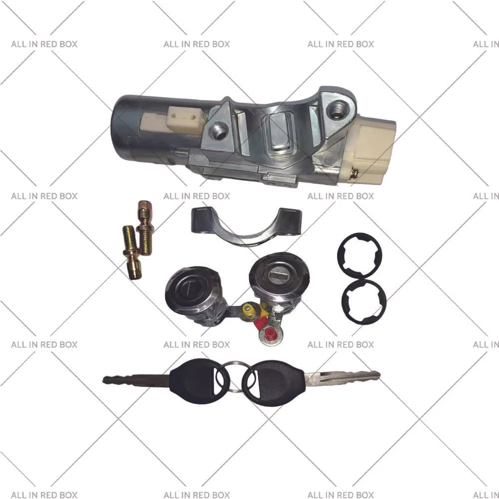 Door Lock Key Ignition Barrel Set for Nissan Patrol GU Y61 Ute (2000-2017)