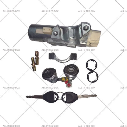 Door Lock Key Ignition Barrel Set for Nissan Patrol GU Y61 Ute (2000-2017)