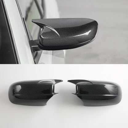 Side Door Mirror Lid Cover Trim Carbon Fiber Look for Dodge Charger (2016-2021)