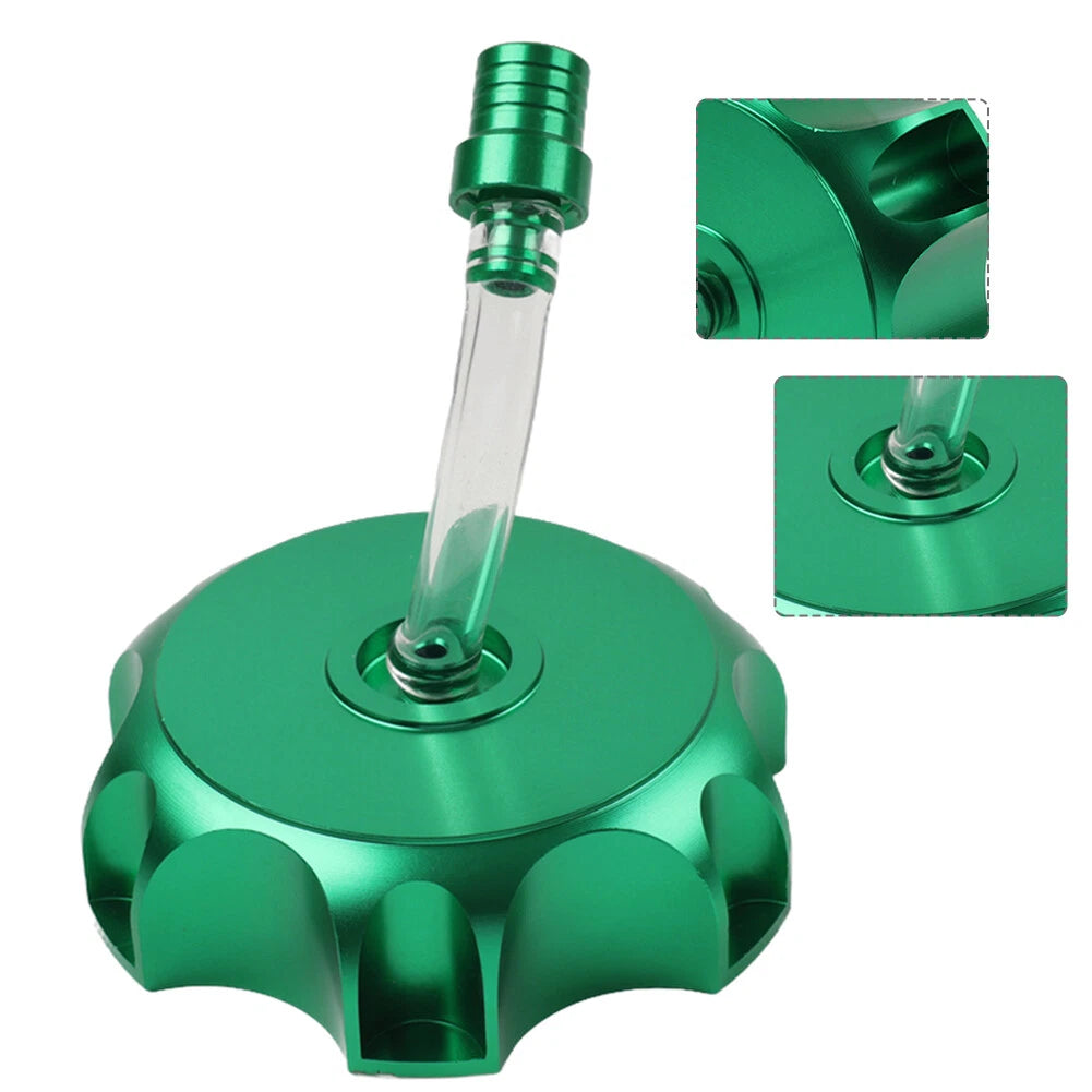 49mm Green Gas Fuel Tank Cap for Yamaha Taotao SSR XR50 Apollo ATV (70-150cc)
