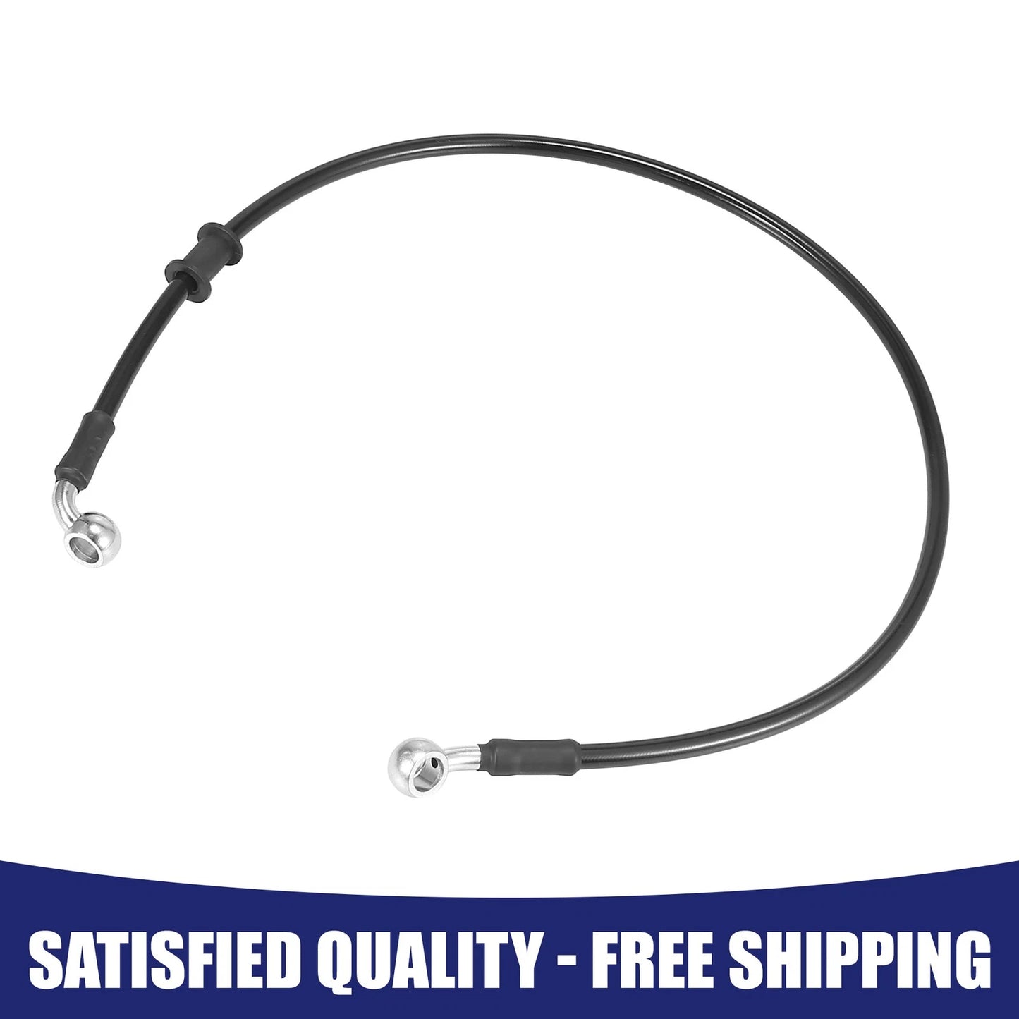 Brake Clutch Oil Hose 27.56in Hydraulic Reinforced Universal for Motorcycle