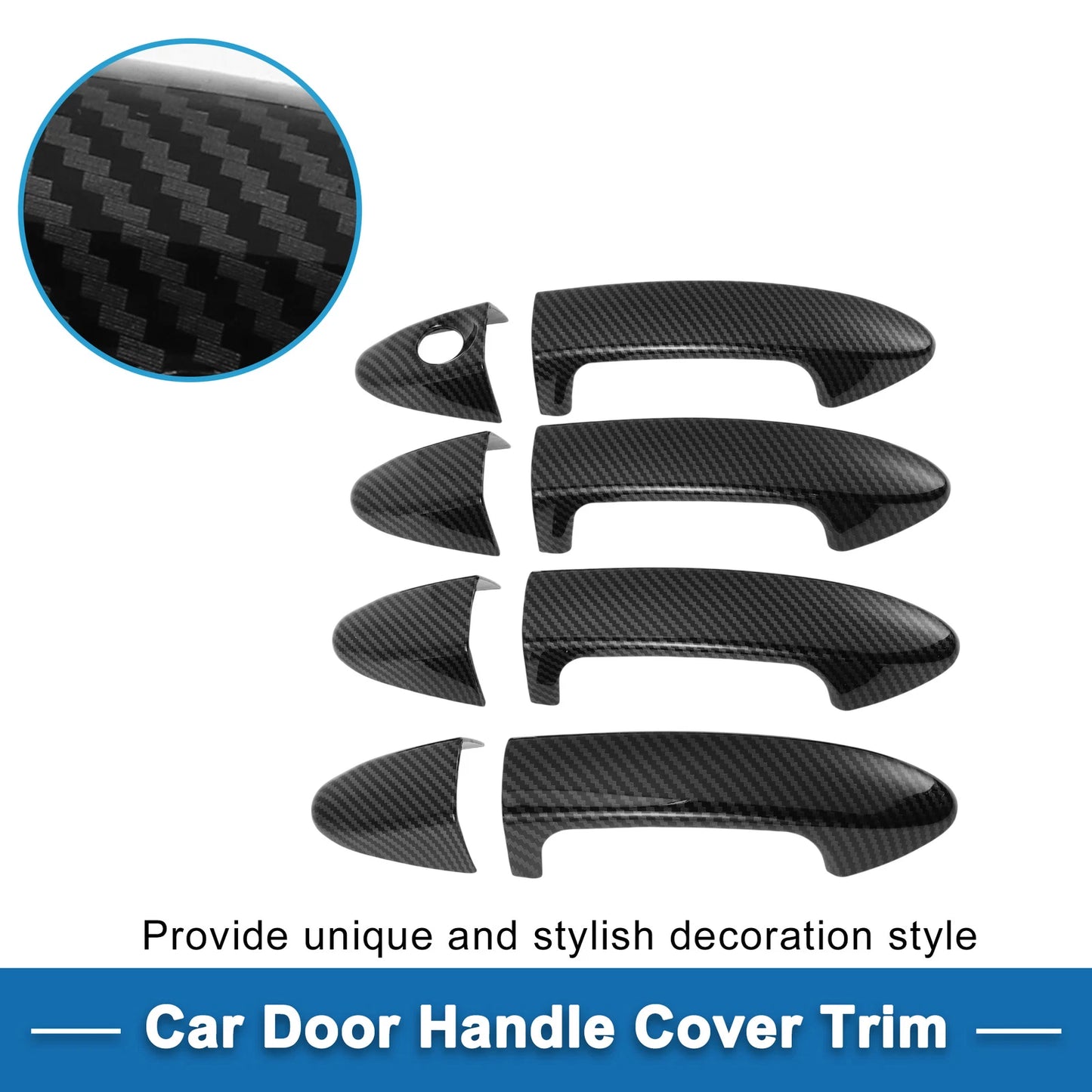 Door Handle Cover Trim for Ford Fiesta (2009-2012) - ABS