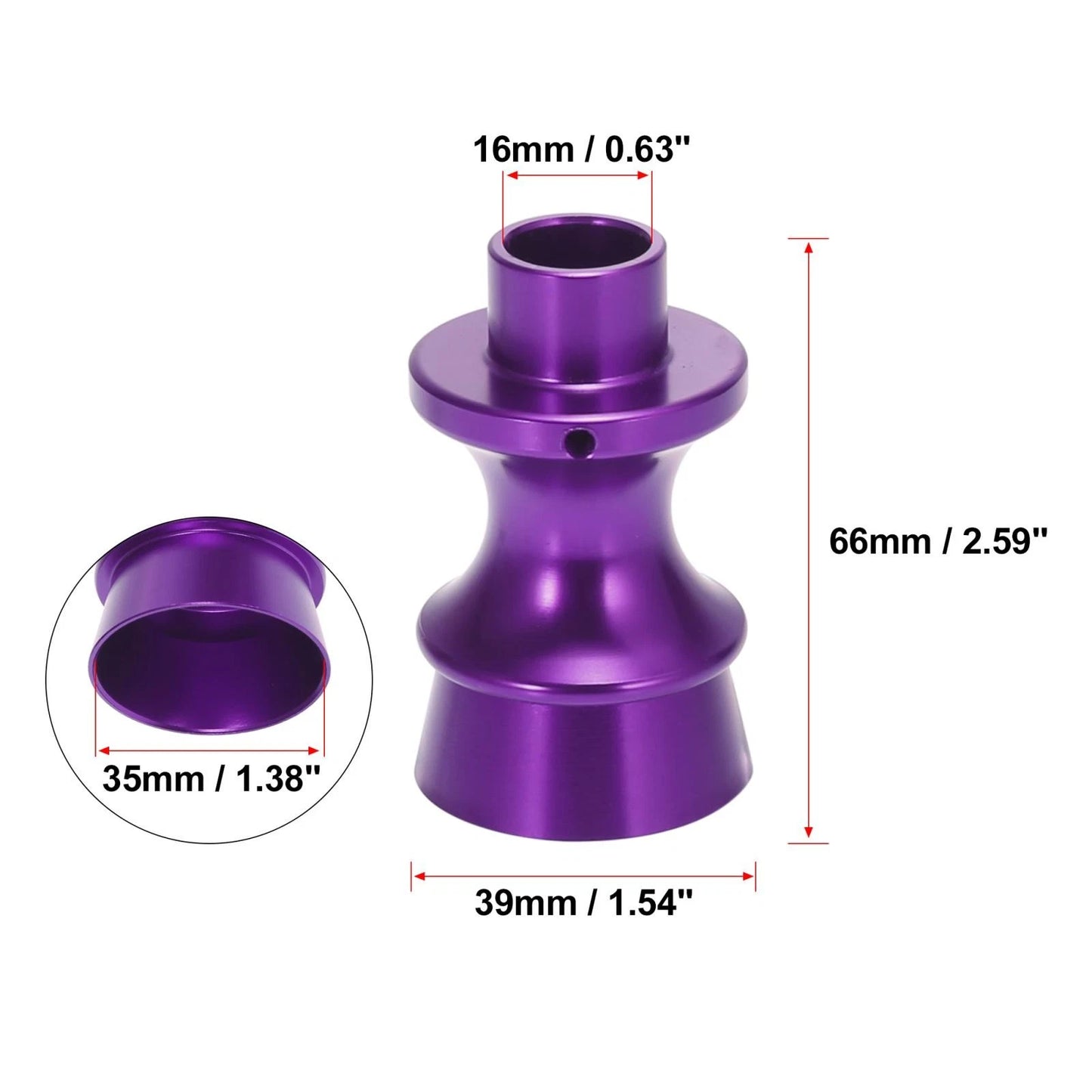 Purple Shift Knob Reverse Lock Out Lifter for Subaru BRZ, Toyota GT86 (2013-2021)