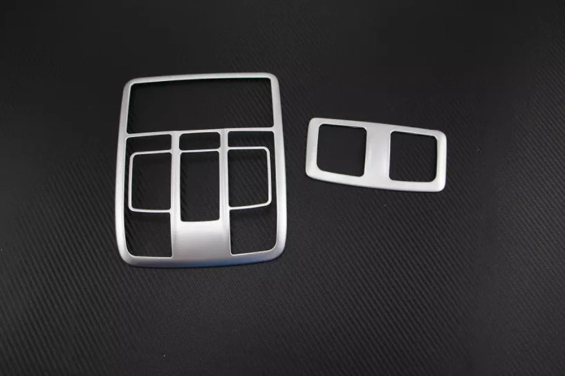 Interior Reading Light Frame Cover Trim for 2017-2021 Mazda CX-5 2 x Matte