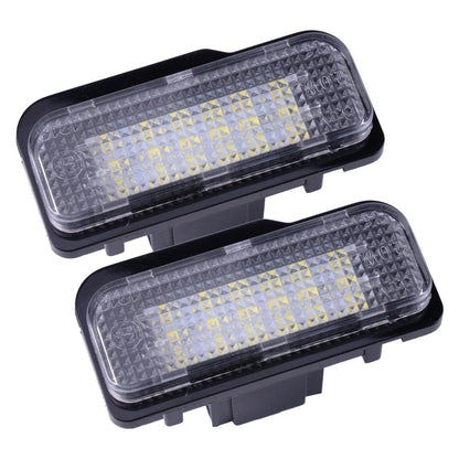 Cool White LED License Plate Lights for Tesla Model S (2012-2016)