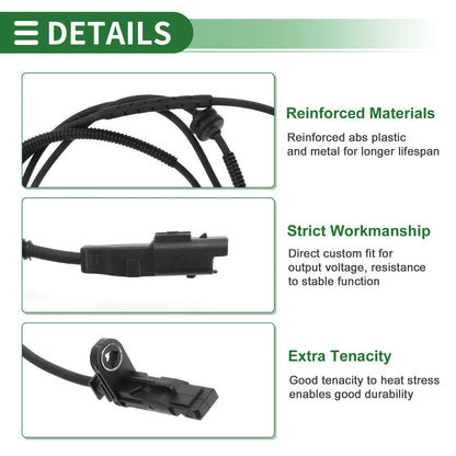 ABS Wheel Speed Sensor for PEUGEOT 407 (2004-2011)