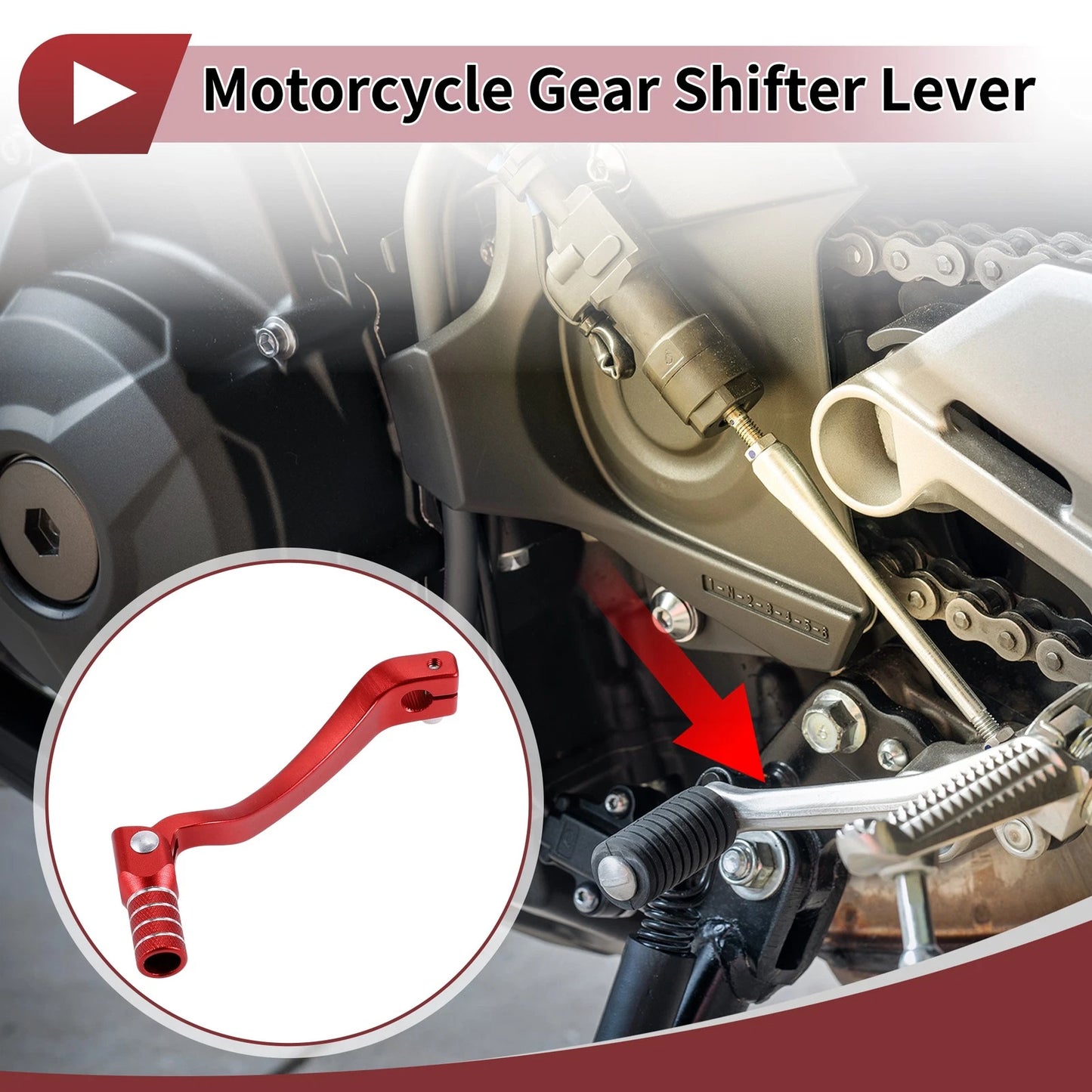 Shifter Lever Folding for Kayo T6
