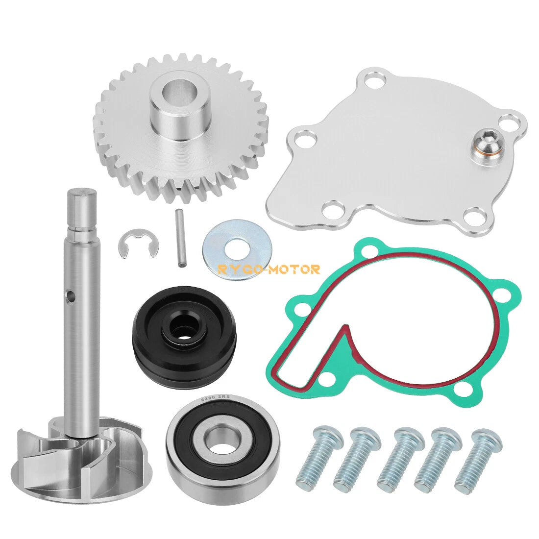 Water Pump Rebuild Kit Gear Seals for Yamaha RZ350 (1984–1985)