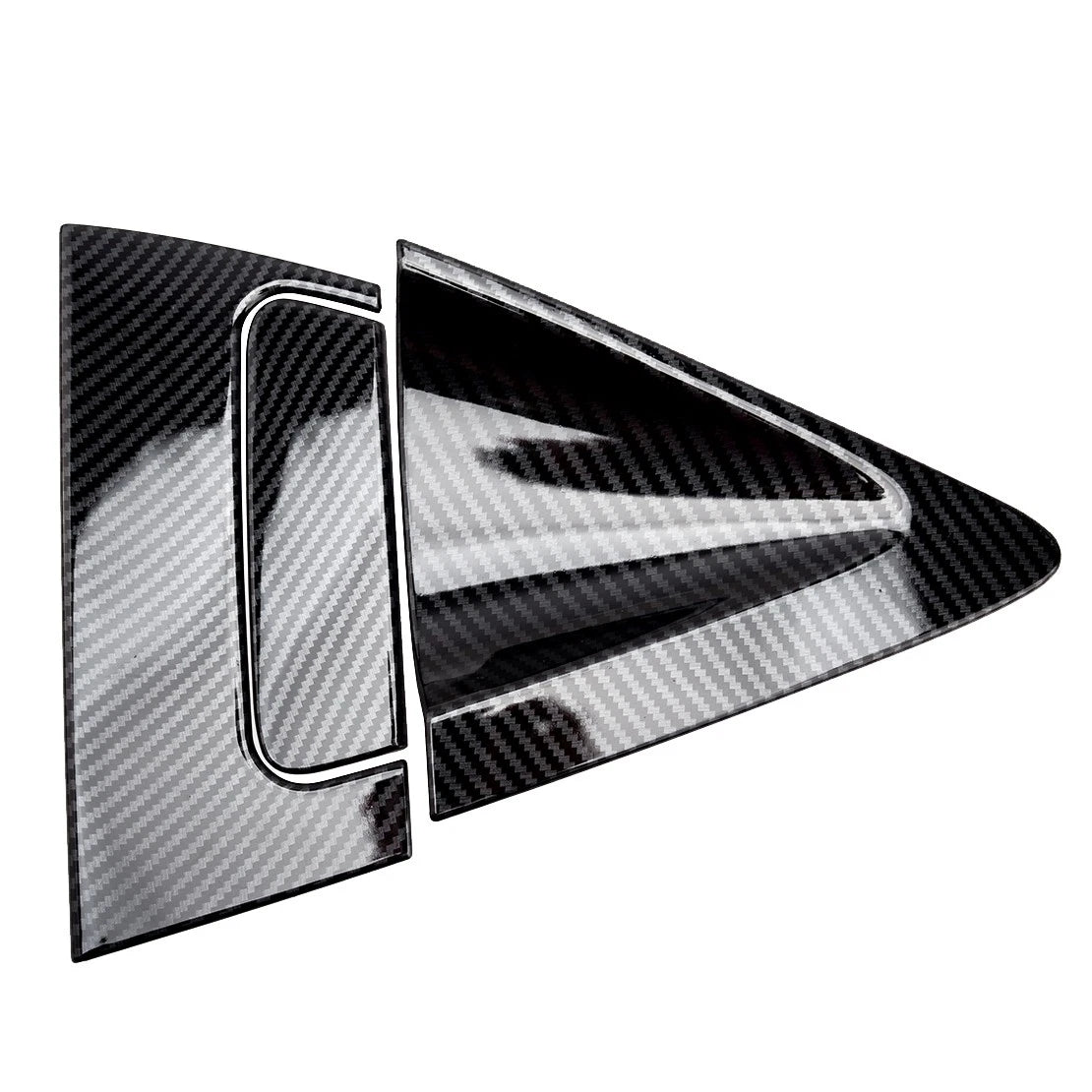 ABS Carbon Fiber Rear Door Handle Bowl Cover for Honda Vezel (2016-2019)