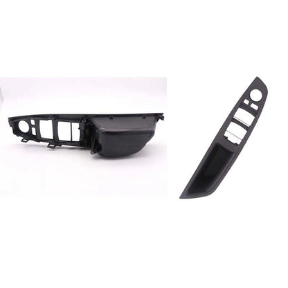 Black Inner Window Switch Door Panel Handle Armrest For BMW F10 5 Series 11-18