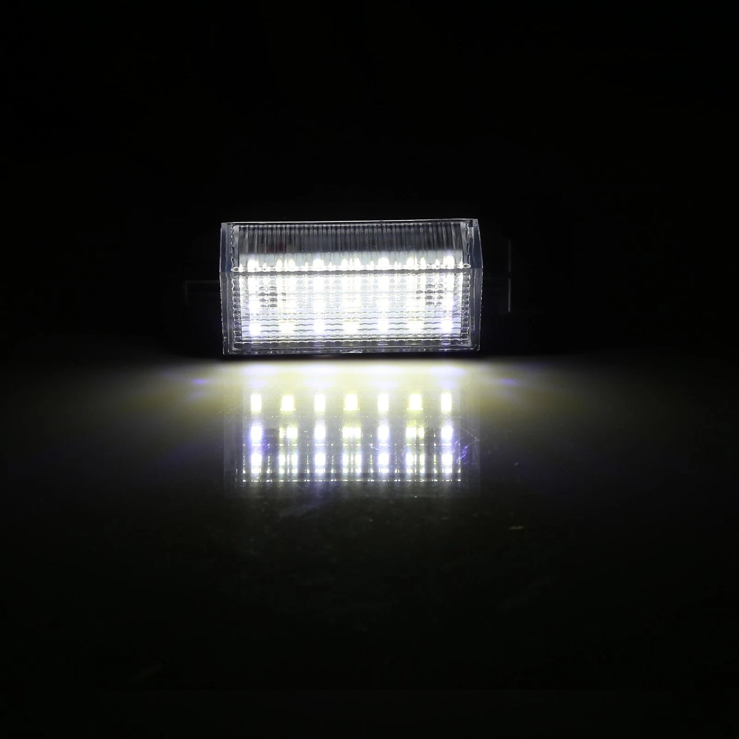 2 x Car LED License Plate Lights for BMW 318i (1992-1998)