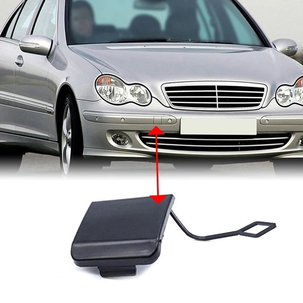 Front Bumper Tow Hook Winch Cover for Mercedes-Benz