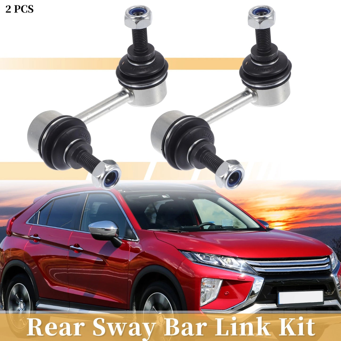2 x Rear Stabiliser Sway Bar Links for Jeep Patriot, Compass (2007-2009)