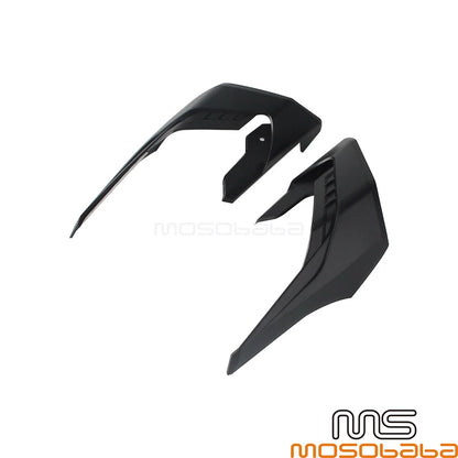 Black Universal Winglets Side Fin Trim Covers for Honda CB650R (2018-2023)