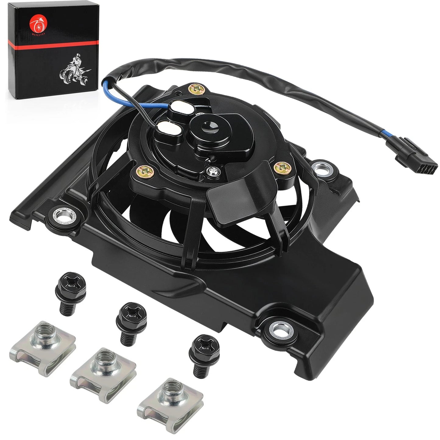 Radiator Fan Kit for Yamaha YZ250FX WR250F and YZ450FX WR450F (2019–2024)