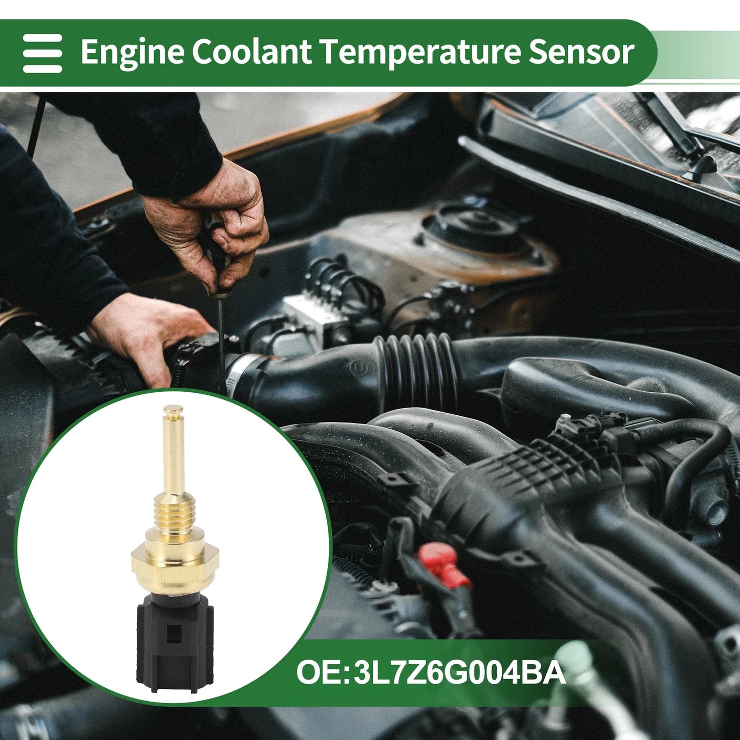 Engine Coolant Temperature Sensor for Ford F-450 Super Duty (2019)