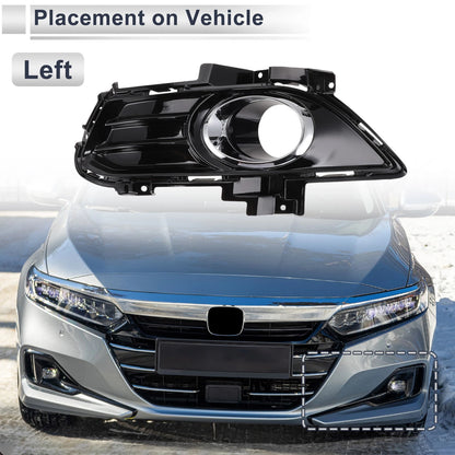 Front Left Fog Light Grill for Ford Fusion (2013-2016)