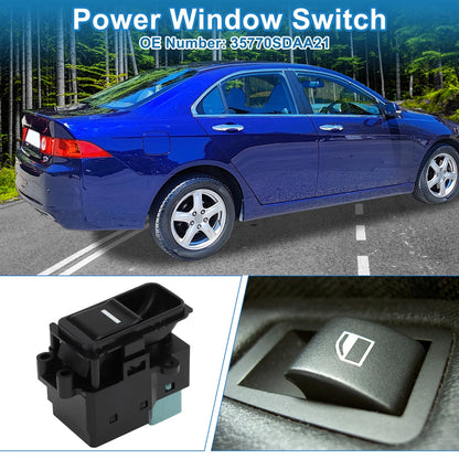 Rear Passenger Side Power Window Switch for Honda Accord, Odyssey (2003-2007)