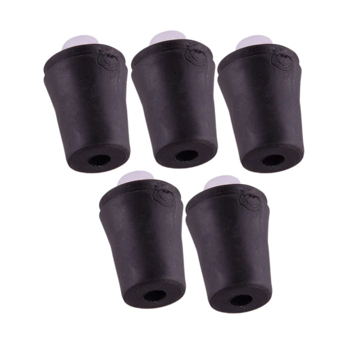 5 x Black Tailgate Cushioning Rubber Pads for Toyota