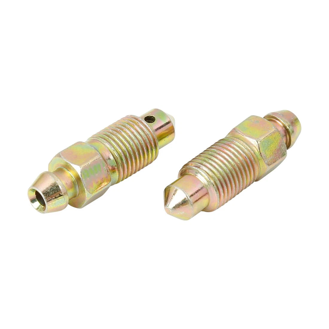 4Pcs / M10x1mm Banjo Bolt Bleeder Screw with Cap for Motorcycle