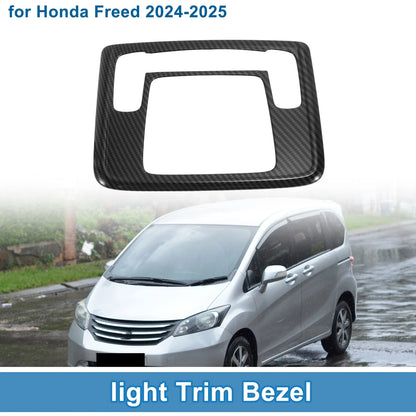 Front Row Light Trim Bezel for Honda Freed 2024-2025 Carbon Fiber Black
