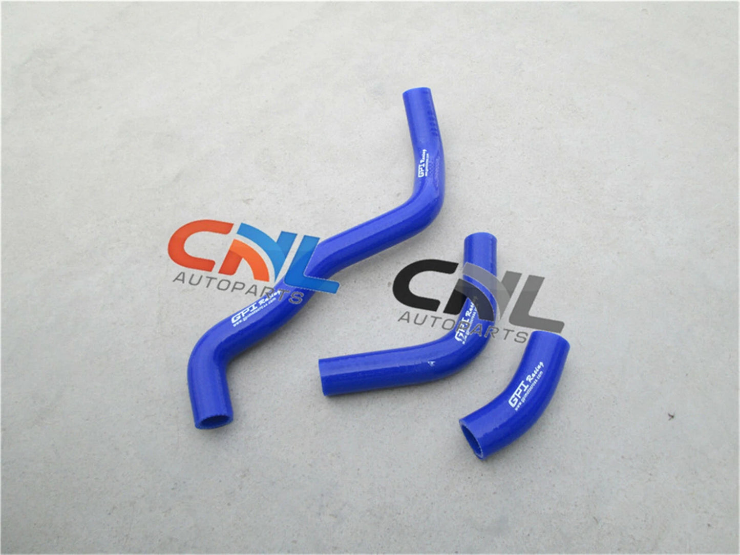 Blue Silicone Radiator Hose for Suzuki DRZ400S/SM (2000-2009)