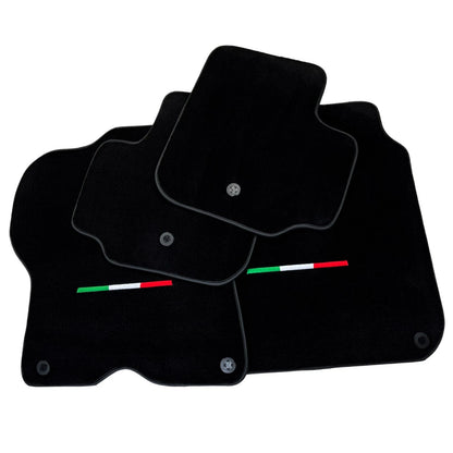 Black Floor Mats for Ferrari GTC4 Lusso (2016-2023) - AutoWin Brand
