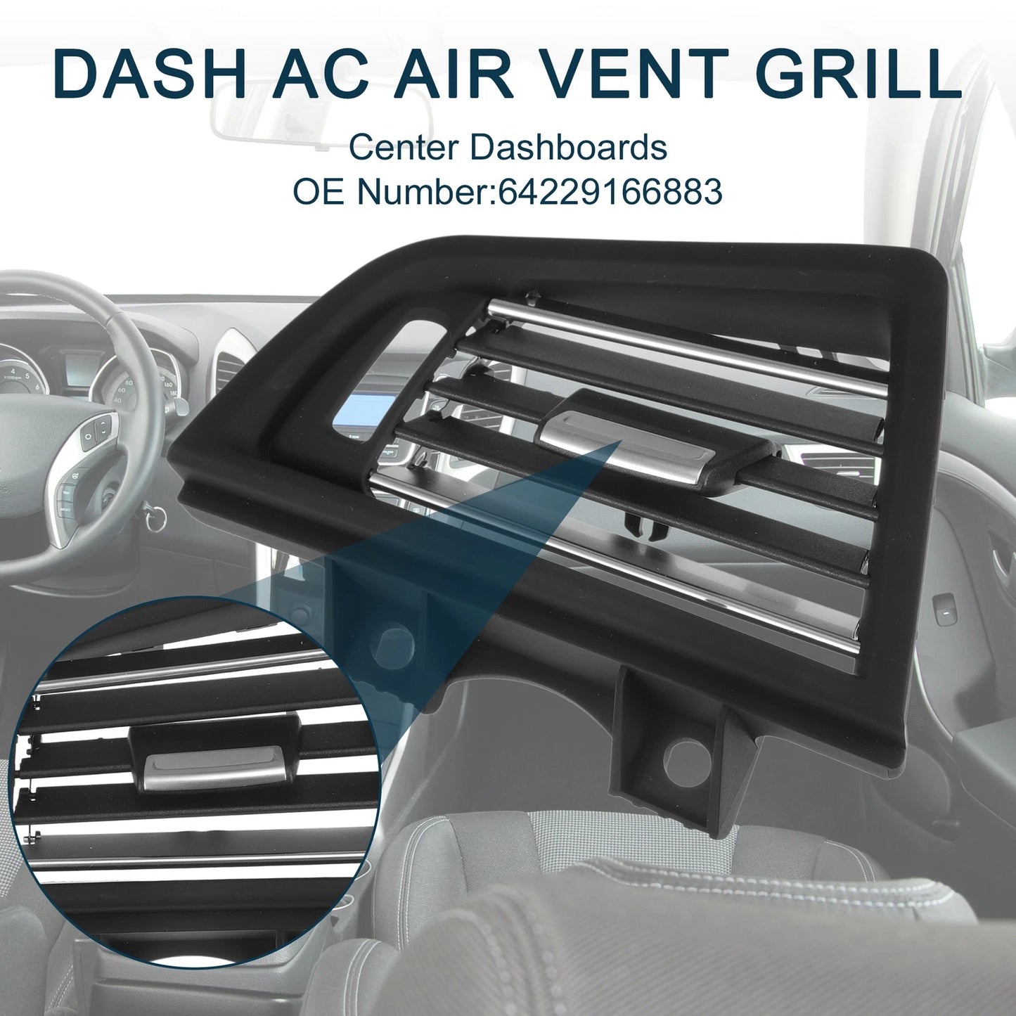A/C Outlet Air Vent Panel for BMW 528i (2011-2016)