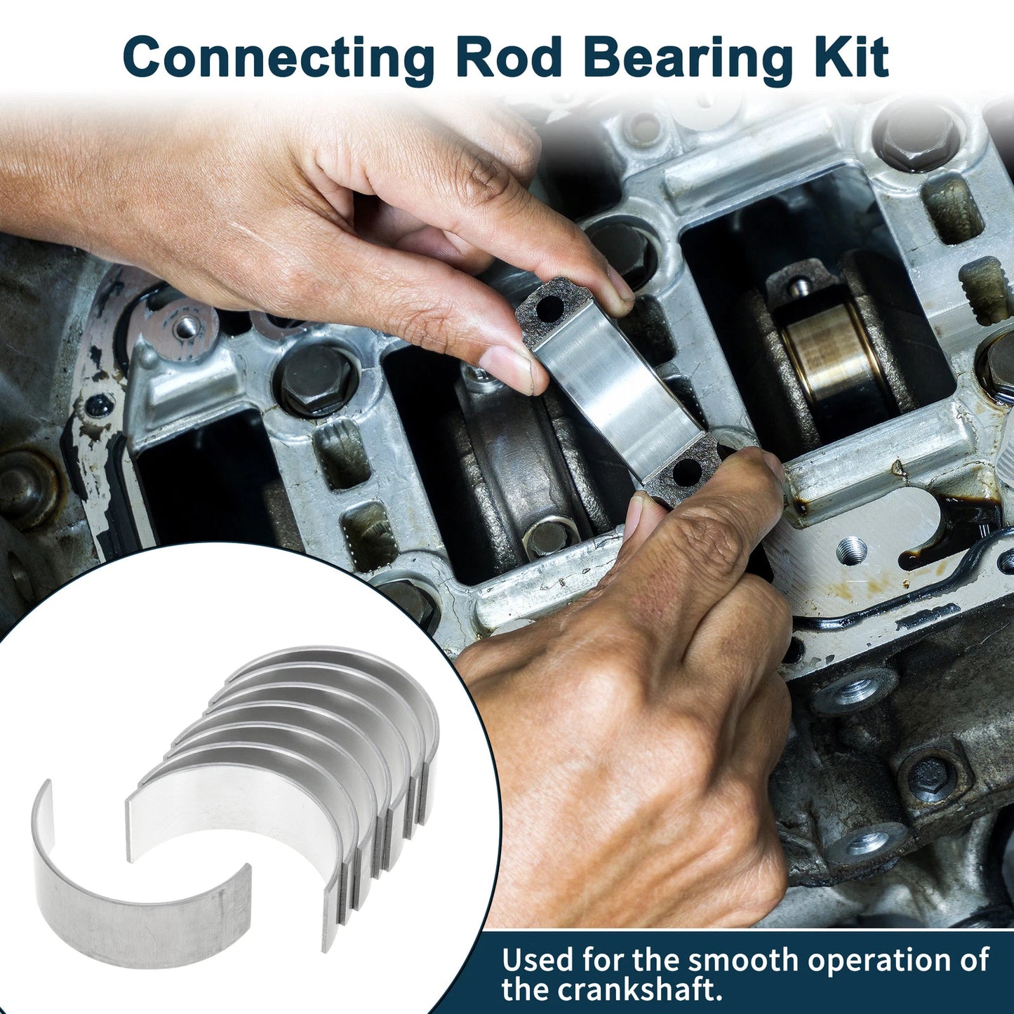 8 x Connecting Rod Bearing Set for Mini (2001-2006)