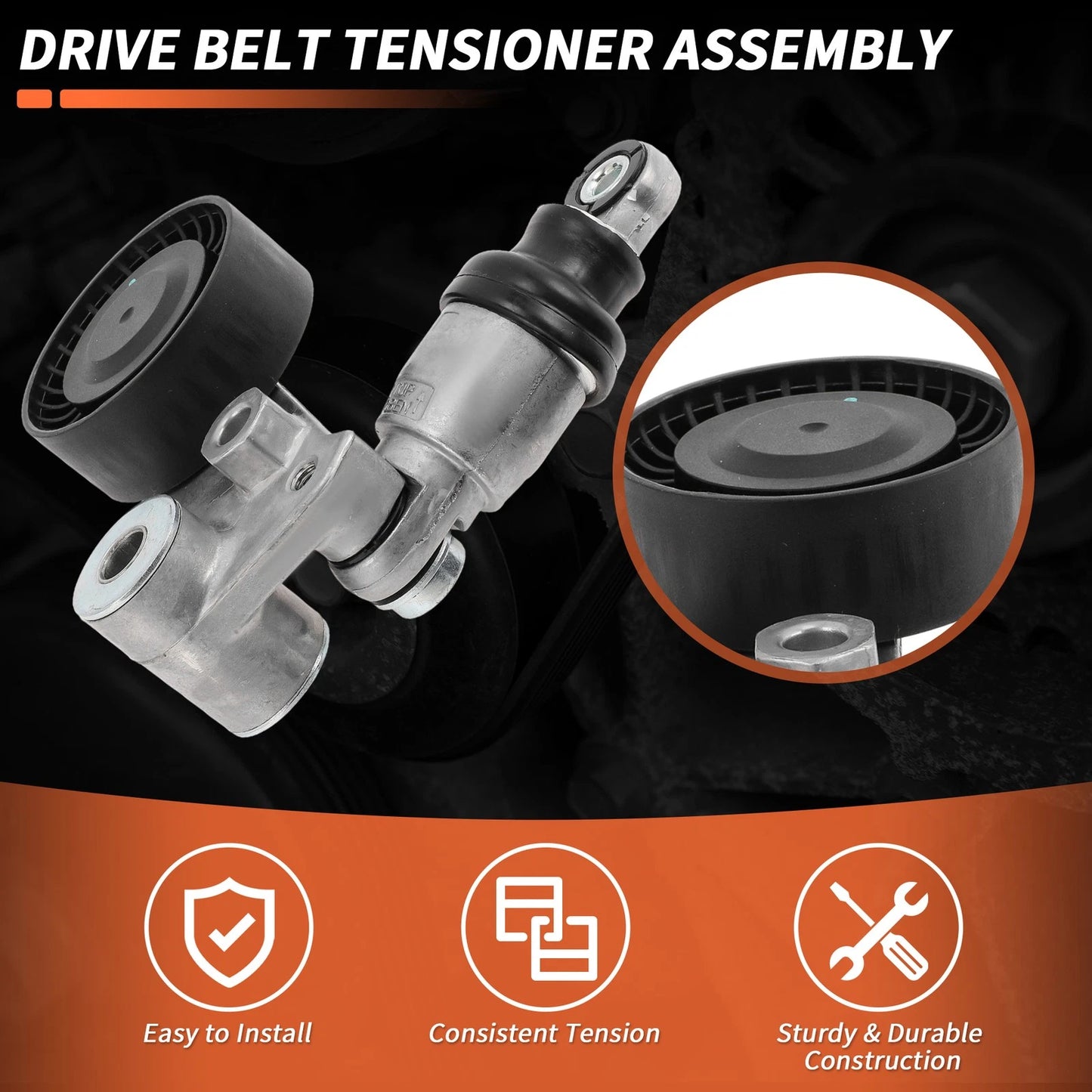 Drive Belt Tensioner for Hyundai Azera (2006-2011)