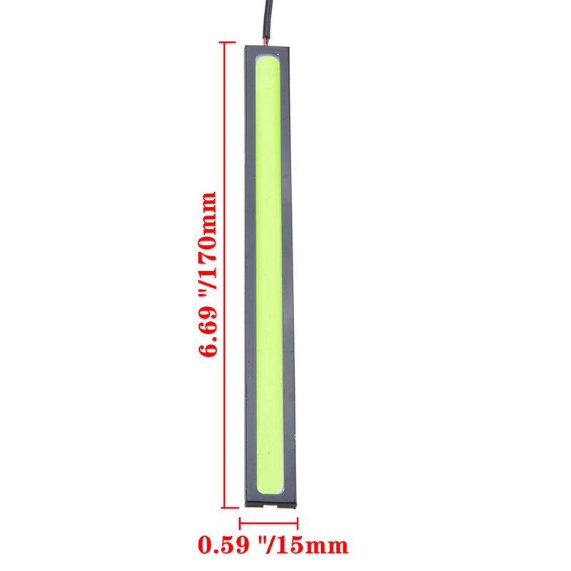 12V LED Strip DRL Daytime Running Lights for Car - Green ( Specified)
