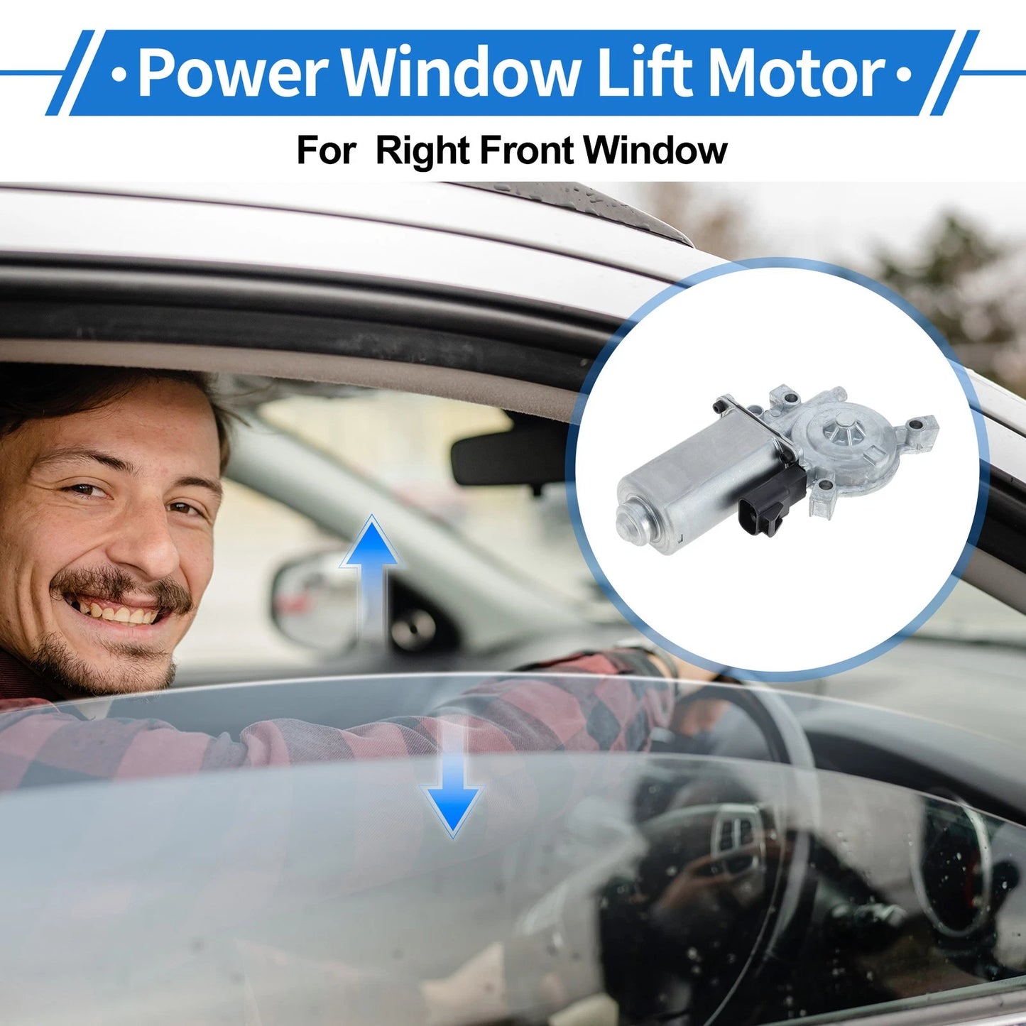 Power Window Regulator Lift Motor for Buick Terraza (2005–2007)