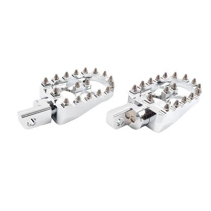 MX Style Footrests Foot Pegs for Harley Sportster XL 1200 883 48 72 (2004-2023)