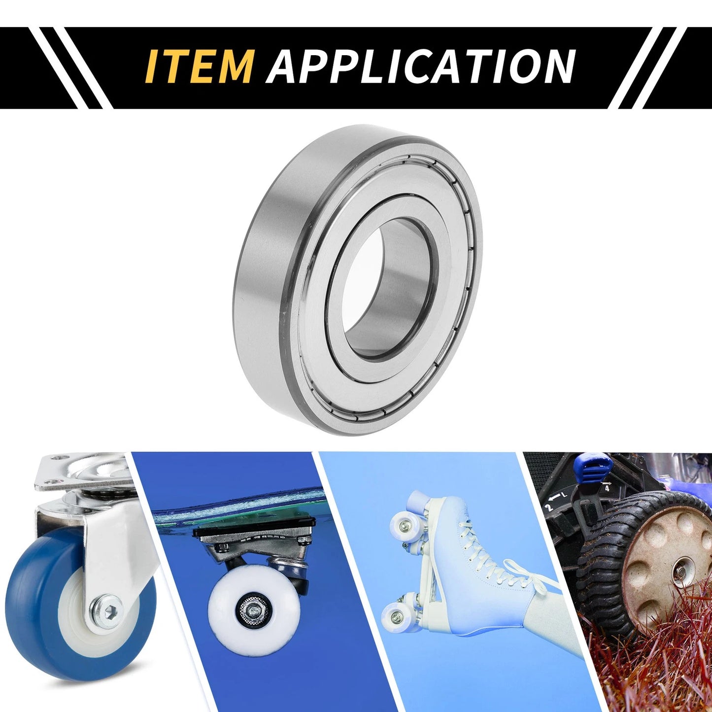 Deep Groove Ball Bearings 50x110x27mm for Scooter Skateboard